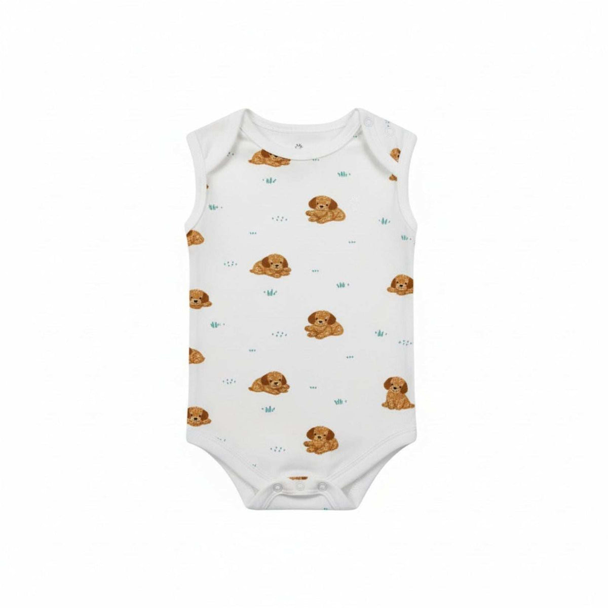 Feather & Fawn Hoodadoo Sleeveless Baby Bodysuit | Baby Clothes