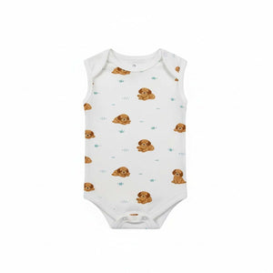 Feather & Fawn Hoodadoo Sleeveless Baby Bodysuit | Baby Clothes