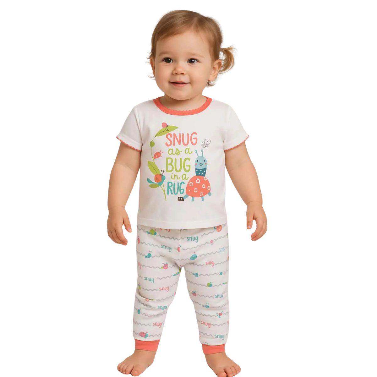 Feather & Fawn Cotton Tee & Pants Set | Baby Clothes