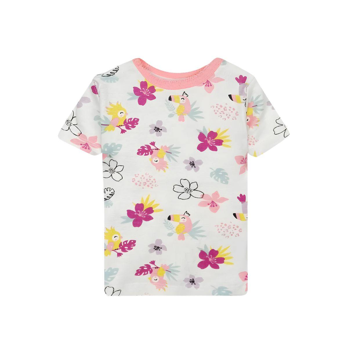 Feather & Fawn Cotton Tee & Pants Set | Baby Clothes