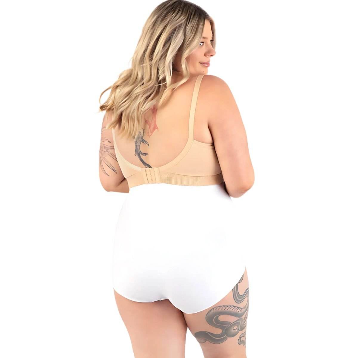 B Free Maternity Underbust cotton-rich seamless full brief for pregnancy and postpartum comfort