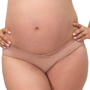 B Free Maternity V - Waist Bamboo Bikini Maternity Underwear