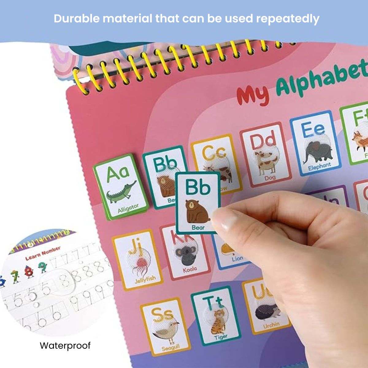 BabiePlayBabiePlay Toddler Busy Book: All - in - One Educational Learning BinderBusy Book - Babies Mart Australia