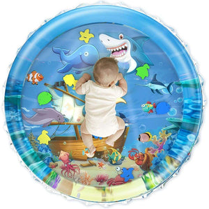 Babieplay Tummy Time Sensory Mat water play mat for baby motor skills development