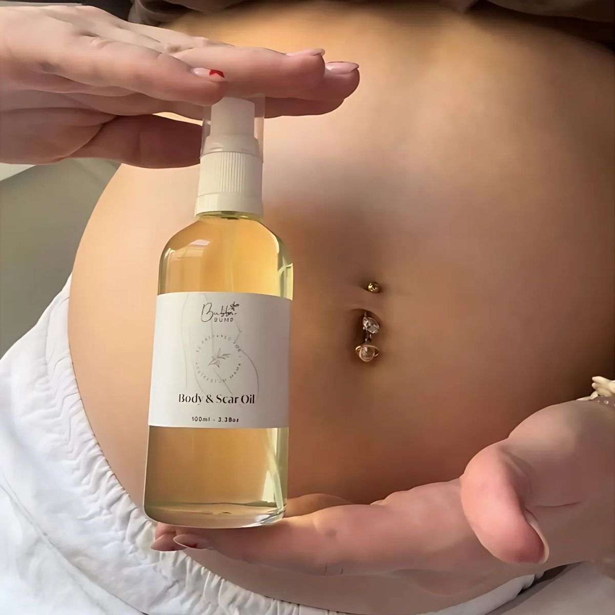 Bubba Bump Skin & Scar Oil for Stretch Marks + More (100 ml) Maternity Care