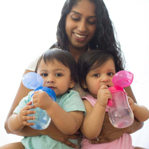 Dr Brown's Baby's First Straw Cup with Handles, 6 months+, 270ml Baby Sippy Cups