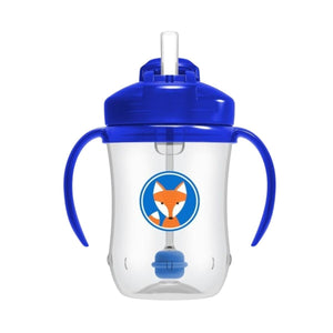 Dr Brown's Baby's First Straw Cup with Handles, 6 months+, 270ml Baby Sippy Cups