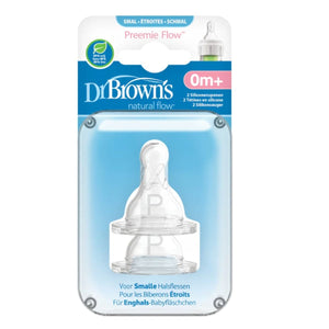 Dr Brown's Options+ Anti Colic Narrow Neck Teats Baby Bottle Nipples