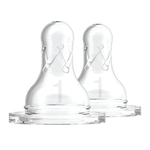 Dr Brown's Options+ Anti Colic Narrow Neck Teats Baby Bottle Nipples