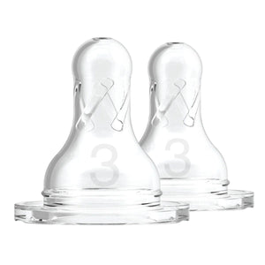 Dr Brown's Options+ Anti Colic Narrow Neck Teats Baby Bottle Nipples