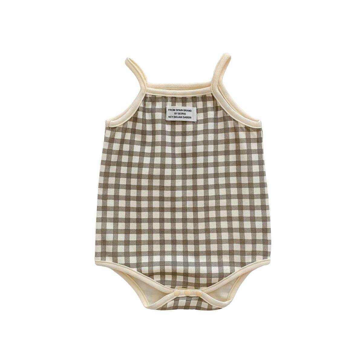 Feather & Fawn Breezy Summer Sleeveless Bodysuit | 100% Soft Cotton Baby Clothes
