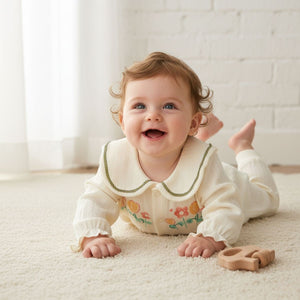 Feather & Fawn CozySoft Printed Baby Romper Collection Baby Clothes