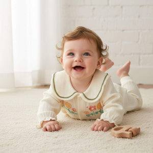 Feather & Fawn CozySoft Printed Baby Romper Collection Baby Clothes