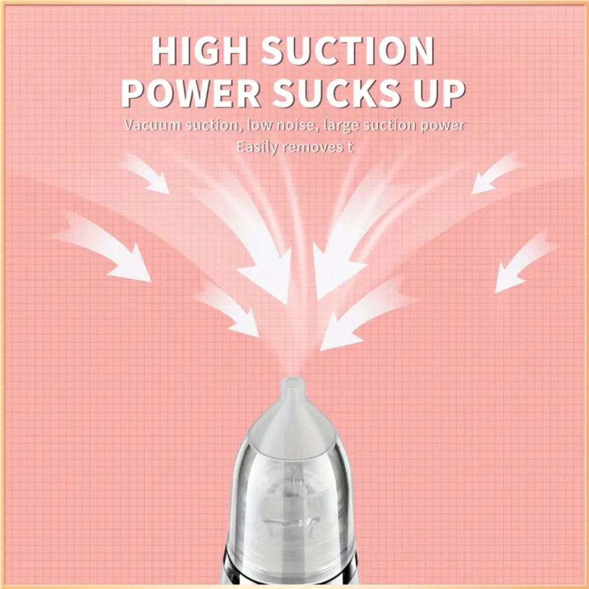 Feather & Fawn GentleCare Electric Nasal Aspirator with 3 Suction Levels Nasal Aspirator