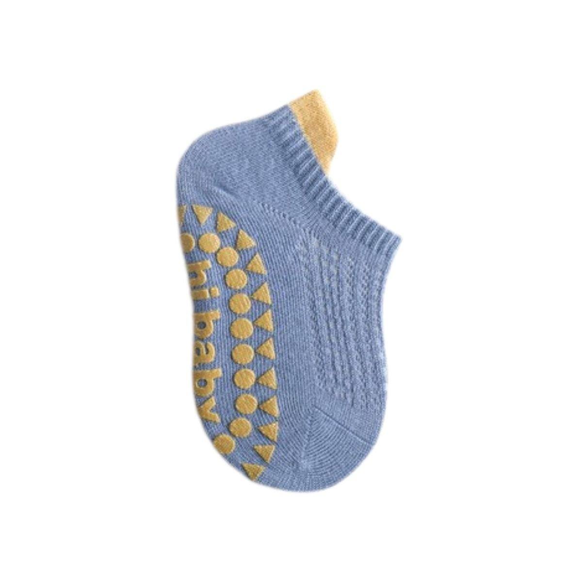 Feather & Fawn Non - slip Socks Safe & Snug Grippy Cotton Socks Baby Socks