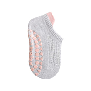Feather & Fawn Non - slip Socks Safe & Snug Grippy Cotton Socks Baby Socks