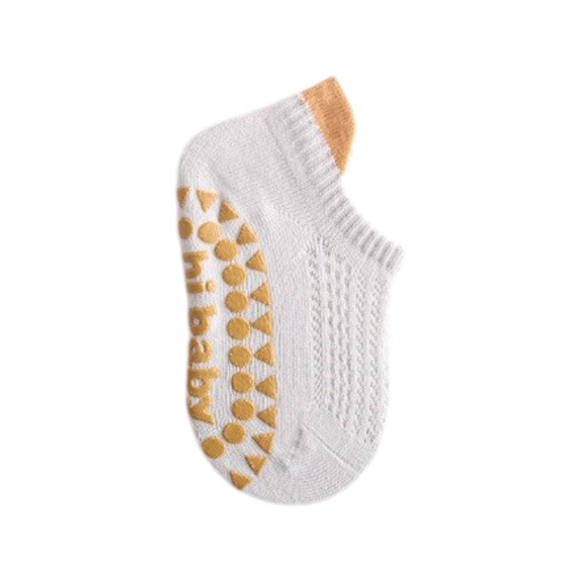 Feather & Fawn Non - slip Socks Safe & Snug Grippy Cotton Socks Baby Socks