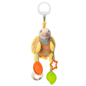 Feather & Fawn Pram Hanging Toy Sensory Animal Toy for Baby's Development Pram Hanging Toy