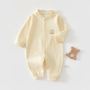 Feather & Fawn Ultra - Soft All - Season Baby Romper Collection Baby Clothes