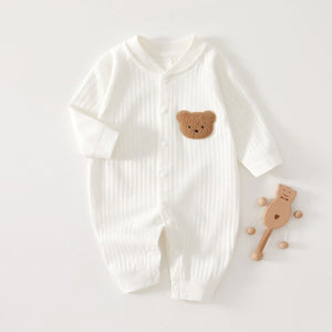 Feather & Fawn Ultra - Soft All - Season Baby Romper Collection Baby Clothes