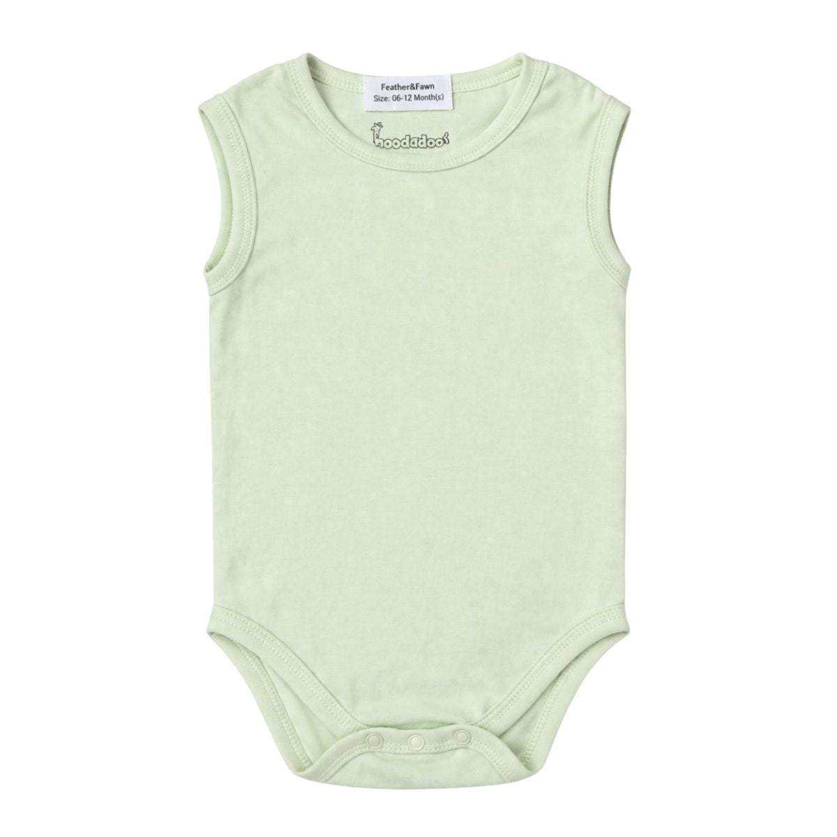 Feather & Fawn Hoodadoo Sleeveless Baby Bodysuit | Baby Clothes