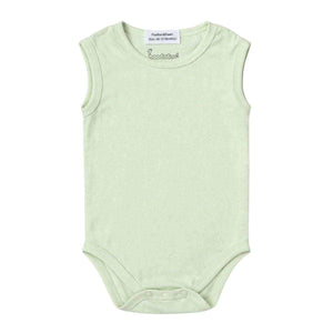 Feather & Fawn Hoodadoo Sleeveless Baby Bodysuit | Baby Clothes