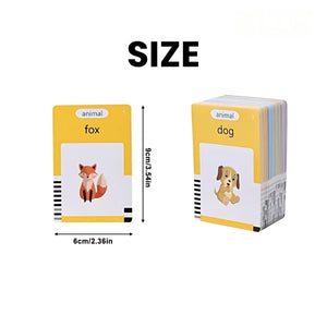 kidst 510 Word Talking Flash Cards | Toddler Speech & Learning Toy Vocabulary Builder Talking Flash Cards