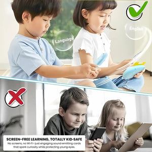 kidst 510 Word Talking Flash Cards | Toddler Speech & Learning Toy Vocabulary Builder Talking Flash Cards