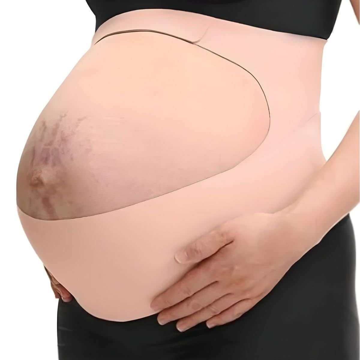 MaterniCare ComfortWrap 2-in-1 pregnancy belly band with foam-backed bump support