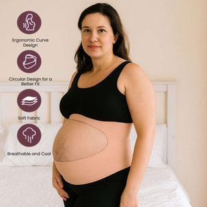 MaterniCare ComfortWrap postpartum support belt ergonomic breathable high-elastic spandex with adjustable Velcro straps for back and abdominal support