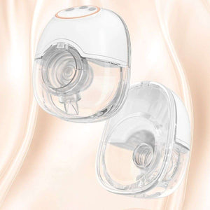 MaterniCare FlowBreeze Pro electric breast pump with 4 flange sizes for hands-free pumping