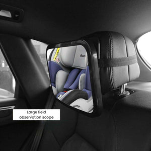 Movana Car Seat Mirror with 360° Rotation | Shatterproof & Adjustable Car Seat Mirror