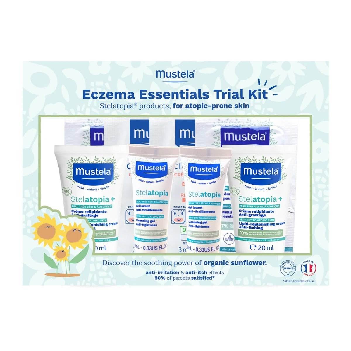 Mustela Eczema Essentials Trial Kit Baby Skincare