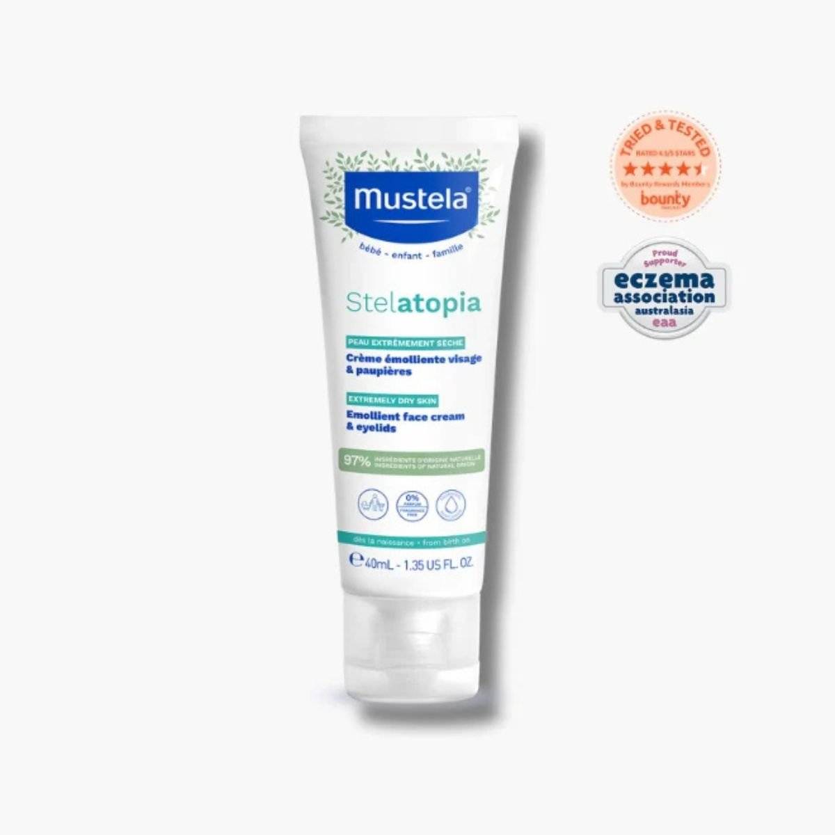 Mustela Stelatopia Face Cream (40ml) Baby Skincare