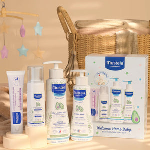 Mustela Welcome Home Baby - Baby Skincare Gift Set Baby Skincare