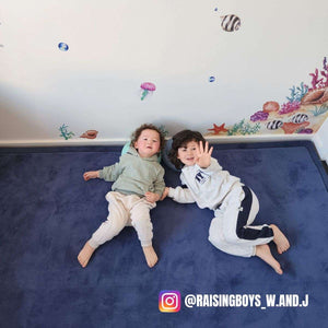 Toddly CushyCrawl V2.0 Memory Foam Play Mat | Waterproof Sensory Rug & Tatami - Style Soft Floor Mat Tatami Mat