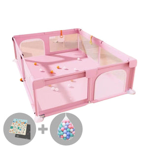 Toddly Explorer Max spacious baby playpen with safe, durable mesh and zippered door for ages 0-6 years