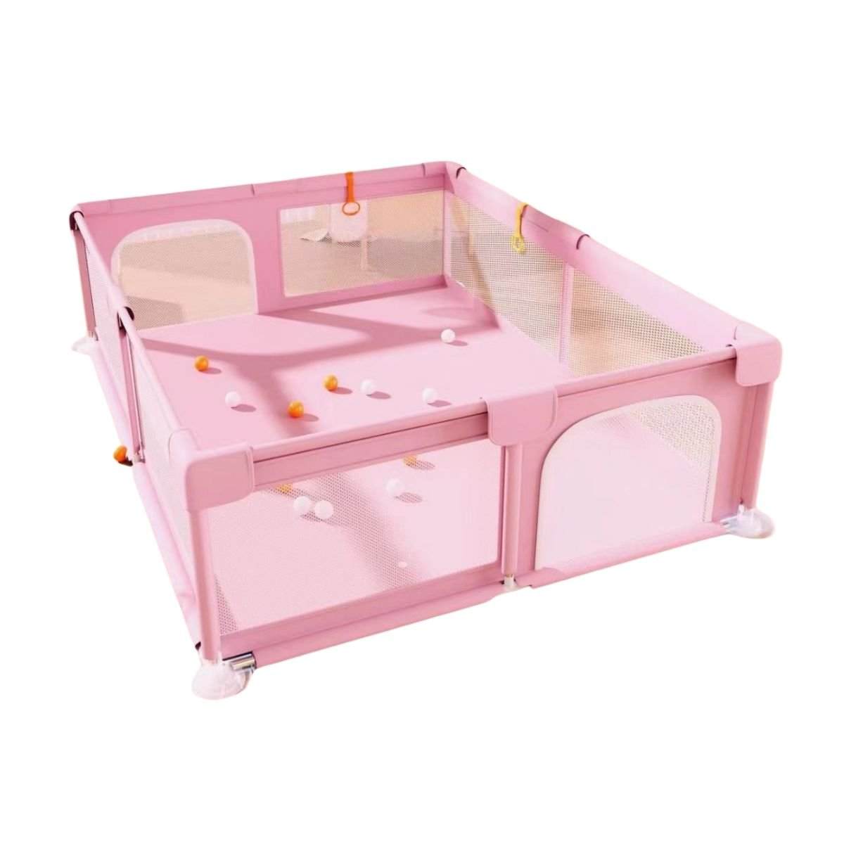 Toddly Explorer Max baby playpen with spacious, safe, and stylish design for children aged 0-6 years