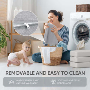 Toddly FoamGuard adjustable toddler bed rail with soft fabric and easy installation for travel and home safety