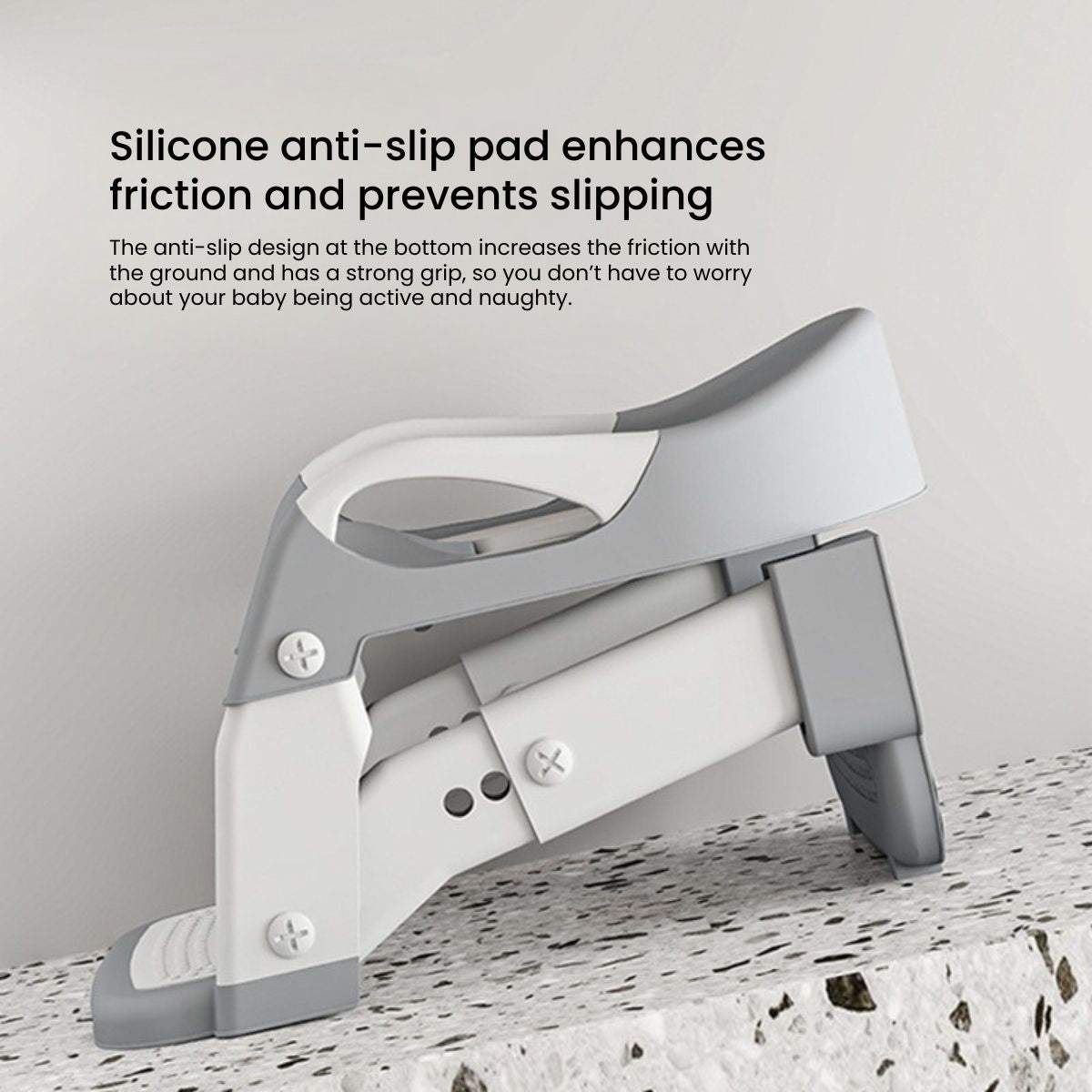 Toddly 2-in-1 toilet training seat and step stool for toddlers, adjustable, foldable, and safe potty trainer