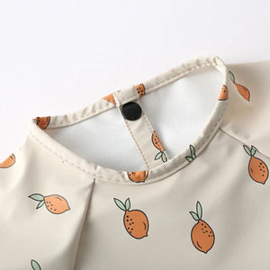 Toddly Long Sleeve Bib | Waterproof, Full - Coverage Smock for Babies & Toddlers Full Sleeves Bib