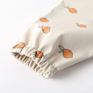 Toddly Long Sleeve Bib | Waterproof, Full - Coverage Smock for Babies & Toddlers Full Sleeves Bib