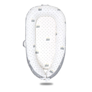 Toddly SnuggleNest Baby Nest Adjustable Baby Lounger 100% Cotton OEKO - Tex Certified Baby Nest