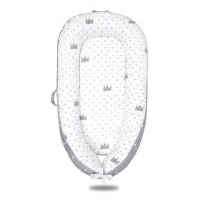 Toddly SnuggleNest Baby Nest Adjustable Baby Lounger 100% Cotton OEKO - Tex Certified Baby Nest