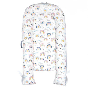 Toddly SnuggleNest Baby Nest Adjustable Baby Lounger 100% Cotton OEKO - Tex Certified Baby Nest