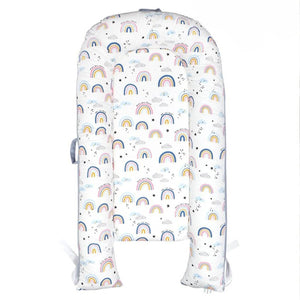 Toddly SnuggleNest Baby Nest Adjustable Baby Lounger 100% Cotton OEKO - Tex Certified Baby Nest