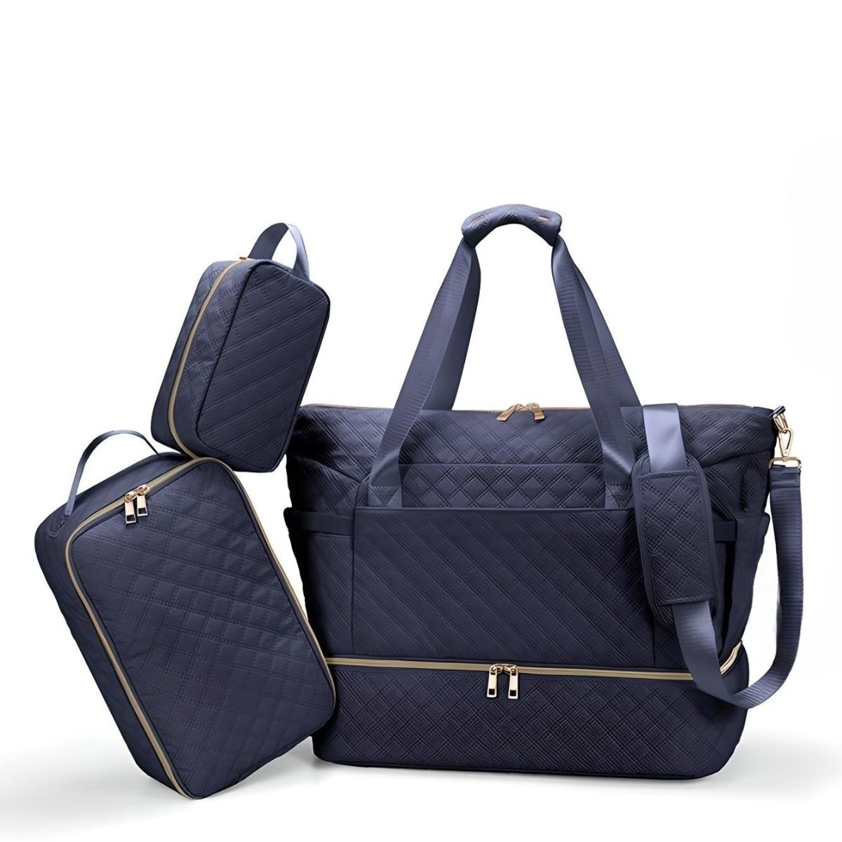 Toddly UrbanEase Tote Nappy Bag Carryall Large - Capacity Travel - Friendly Baby Bag Nappy Bags