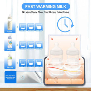 Toddly WarmNourish 9 - in - 1 Portable Bottle & Food Warmer Baby Bottle Warmer