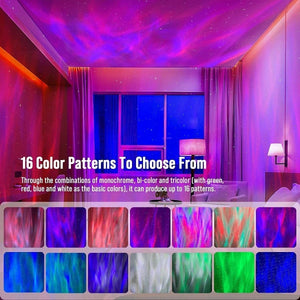 Glowly 4 - in - 1 Dino Egg Galaxy Projector Night Light with White Noise Night Light Projector