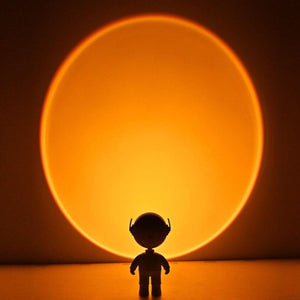 Glowly Astronaut Robot Sunset Lamp Projector Sunset Lights Night Light Night Light Projector